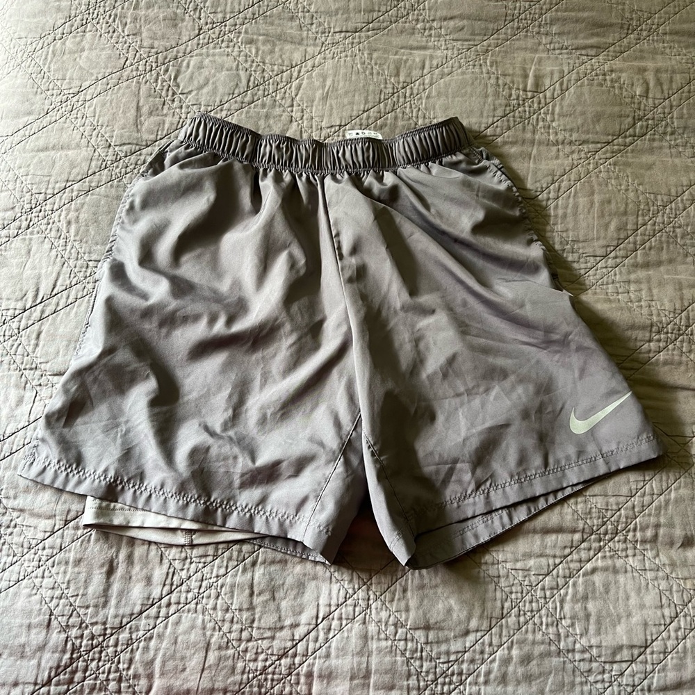 Nike Dri-Fit Gray Sports Shorts